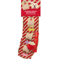 Rosewood Christmas Dinner Dog Stocking - Výprodej