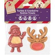Rosewood Cupid & Comet Filled Santa and Reindeer 100 g - Žvýkačky