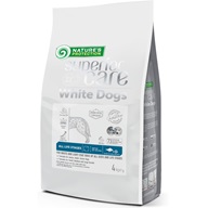Nature's Protection Superior Care White Dogs White Fish 4 kg - Granule pro štěňata