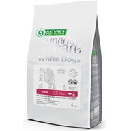 Nature's Protection Superior Care White Dogs Junior White Fish 4 kg - Granule s krátkou exp.
