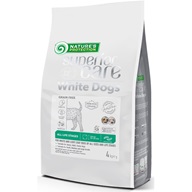 Nature's Protection Superior Care White Dogs Grain Free Insect 4 kg - Granule pro štěňata