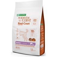 Nature's Protection Superior Care Red Coat Junior Small Breed Salmon 1,5 kg - Granule pro psy