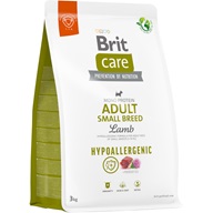 Brit Care Dog Hypoallergenic Adult Small Breed Lamb 3 kg - Granule pro psy