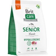 Brit Care Dog Hypoallergenic Senior Lamb 3 kg - Granule pro psy