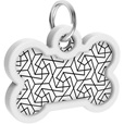 WAUDOG Smart ID známka kost Geometry - Obojky