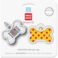 WAUDOG Smart ID známka kost Hearts - Obojky