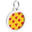 WAUDOG Smart ID známka 25 mm Hearts - Obojky