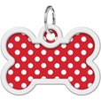 WAUDOG Smart ID známka kost Polka Dots - Obojky