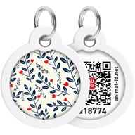 WAUDOG Smart ID známka 30 mm Plants - Obojky a postroje