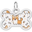 WAUDOG Smart ID známka kost Corgi - Obojky