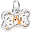 WAUDOG Smart ID známka kost Corgi - Obojky