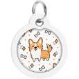 WAUDOG Smart ID známka 30 mm Corgi - Obojky