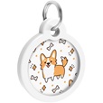 WAUDOG Smart ID známka 30 mm Corgi - Obojky