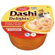 Inaba Dashi Delights kuře, tuňák a losos 70 g