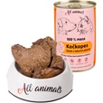 ALL ANIMALS Kočkopes steak z telecích jatýrek 400 g - Konzervy pro psy