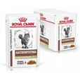 Royal Canin VD Cat GastroIntenstinal Fibre Response multipack 12 × 85 g - Konzervy pro kočky