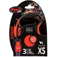 Flexi Xtreme vodítko samonavíjecí páskové XS do 20 kg oranžové 3 m - Postroje a vodítka