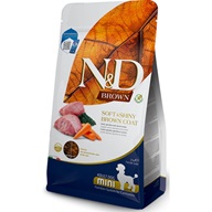 N&D BROWN Dog Lamb Adult Mini 2 kg - Výprodej