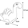 Flamingo Puga dinosaurus mix - Hračky pro psy
