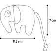Flamingo Blaro slon růžový - Hračky pro kočky, catnip