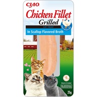 Inaba Chicken Fillet v hřebenatkovém vývaru 25 g