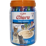 Inaba Churu Cat Snack tuňák multipack 50 × 14 g - Pamlsky pro kočky