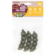Rosewood Veggie Burst Pea Pods 3 ks 80 g - Výprodej