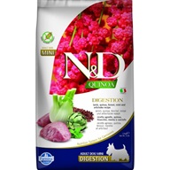 N&D Quinoa Dog Digestion Lamb & Fennel Adult Mini 2,5 kg - Granule pro psy