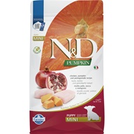 N&D Pumpkin Dog Chicken & Pomegranate Puppy Mini 2,5 kg - Granule pro štěňata