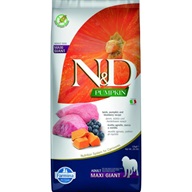 N&D Pumpkin Dog Lamb & Blueberry Adult Giant Maxi 12 kg - Granule pro psy