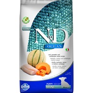 N&D Ocean Dog Cod, Pumpkin & Cantaloupe Melon Puppy Mini 2,5 kg - Granule pro štěňata