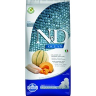 N&D Ocean Dog Cod, Pumpkin & Cantaloupe Melon Puppy Medium & Maxi 12 kg - Granule pro psy