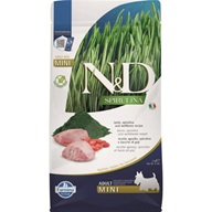 N&D Spirulina Dog Lamb & Wolfberry Adult Mini 2 kg - Granule pro psy
