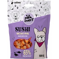 Mr. Bandit SUSHi kachna s rybou 80 g - Pamlsky pro psy