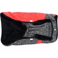 Obleček svetr Frankie XL oranžovo-šedý 30cm - Oblečky pro psy: vesty, bundy, kombinézy