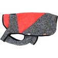 Obleček svetr Frankie XL oranžovo-šedý 50cm - Oblečky pro psy: vesty, bundy, kombinézy