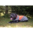 Obleček svetr Frankie XL oranžovo-šedý 50cm - Oblečky pro psy: vesty, bundy, kombinézy