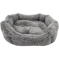 Pelech 8 hran flanel Ruby světle šedá 85 cm - Pelíšky pro psy, pelech pro psa