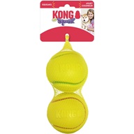 KONG Squeezz Tennis L 2 ks mix - Hračky pro psy