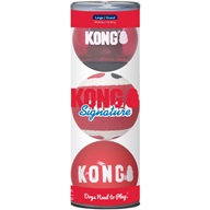 KONG Signature Balls L 3 ks mix - Hračky pro štěňata