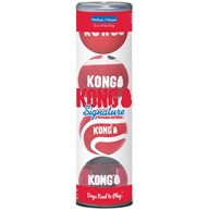KONG Signature Balls M 4 ks mix - Hračky pro štěňata