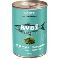 Louie pro psy rybí s řasami 1200 g - Konzervy pro psy