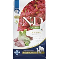 N&D QUINOA Dog Digestion Lamb Adult Medium & Maxi 2,5 kg - Granule pro psy