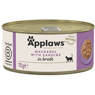 Applaws Cat makrela a sardinky 70 g