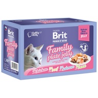 Brit Premium by Nature Delicate Fillets in Jelly Multipack 12 × 85 g - Kapsičky pro kočky