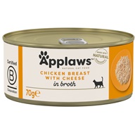 Applaws Cat kuřecí prsa se sýrem 70 g - Konzervy pro kočky
