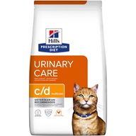 Hill's Prescription Diet Feline c/d Multicare kuře 12 kg - Granule pro kočky, krmivo pro kočky