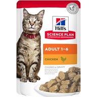 Hill's Science Plan Feline Adult Chicken kapsička 12 x 85 g - Kapsičky pro kočky