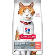 Hill's Science Plan Feline Adult Sterilised Cat Salmon 1,5 kg - Granule pro kočky, krmivo pro kočky