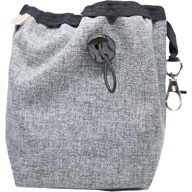 Pamlskovník nylon Ellis šedý 15 x 15 cm - Výprodej